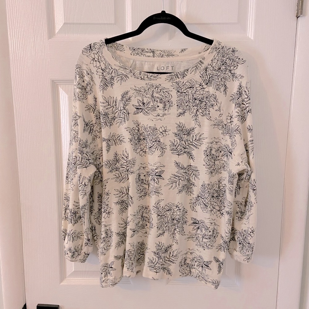 Loft 3/4 Sleeve Shirt